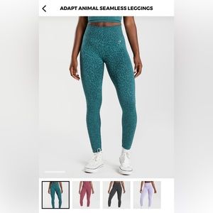 Gymshark adapt animal seamless leggings